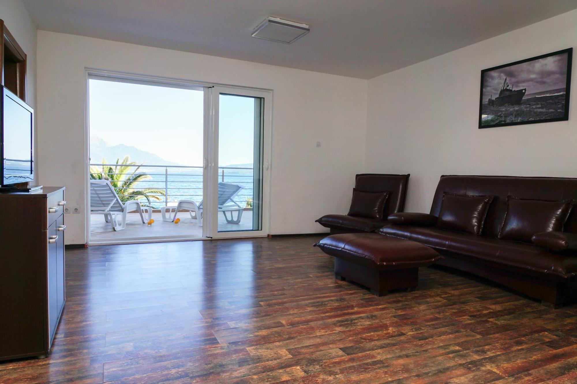 Apartment Iris With Pool Lido Of Herceg Novi Bijela Exterior foto