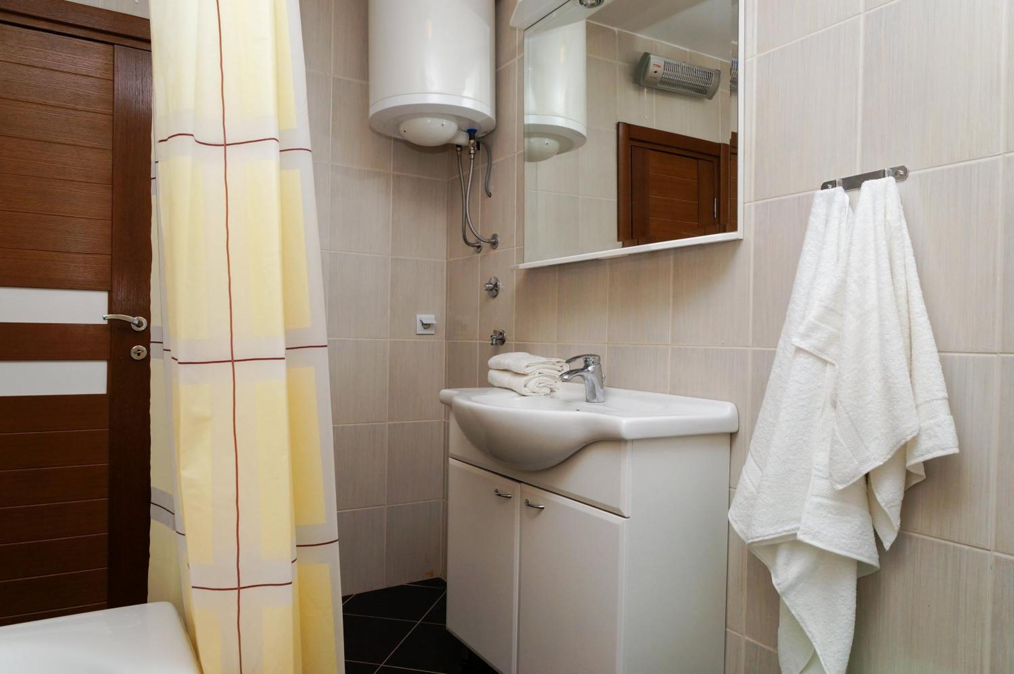 Apartment Iris With Pool Lido Of Herceg Novi Bijela Exterior foto