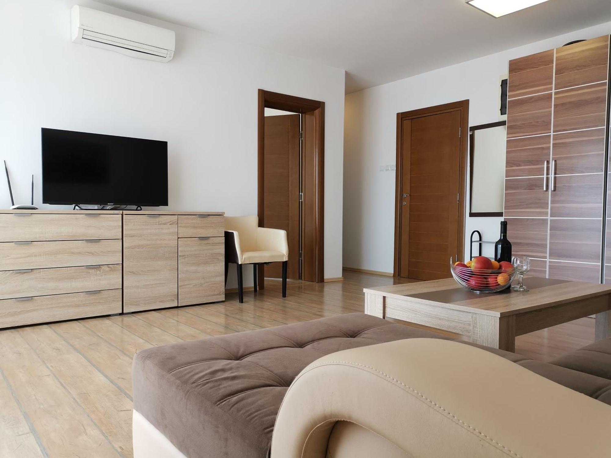 Apartment Iris With Pool Lido Of Herceg Novi Bijela Exterior foto