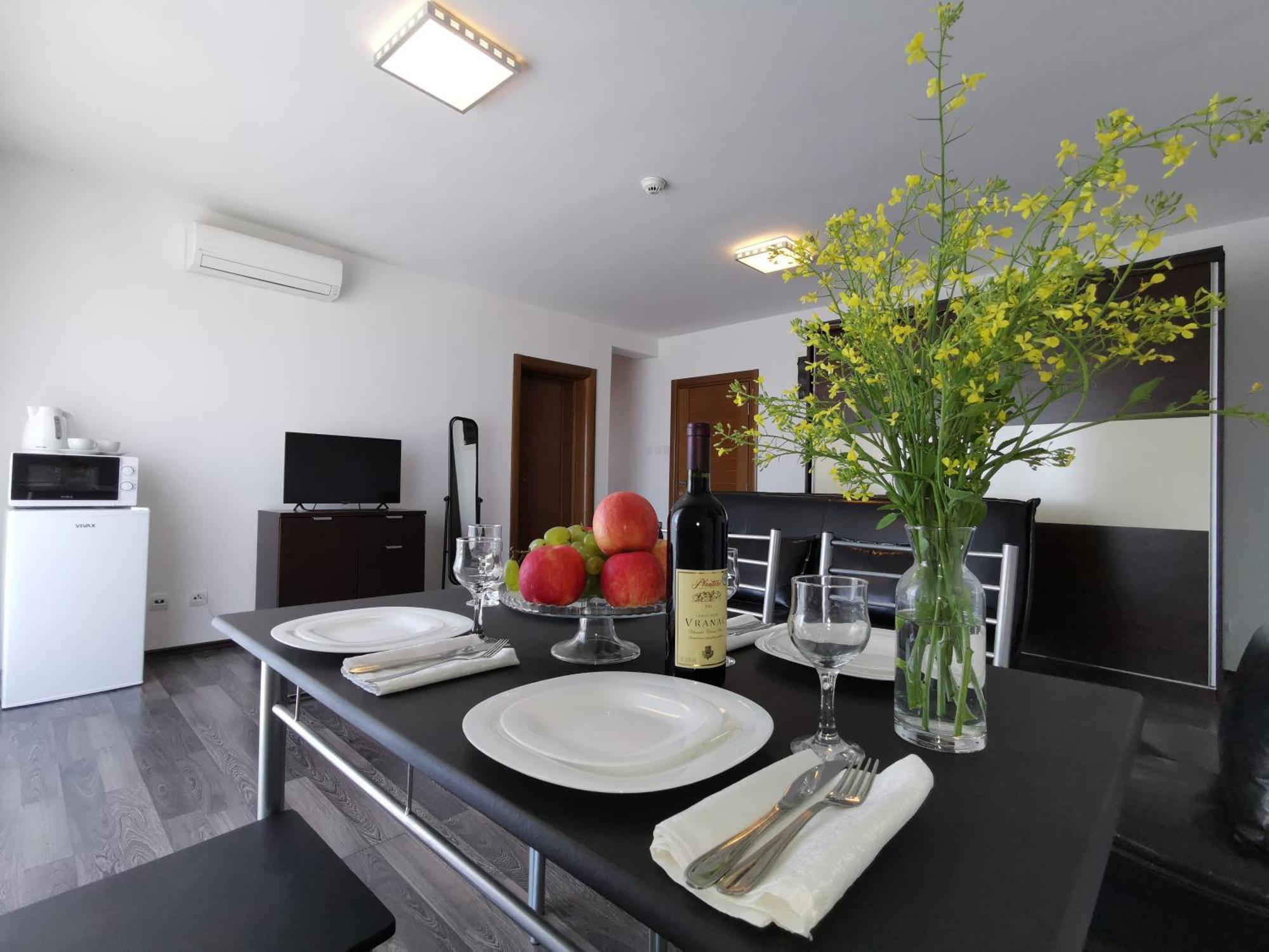 Apartment Iris With Pool Lido Of Herceg Novi Bijela Exterior foto