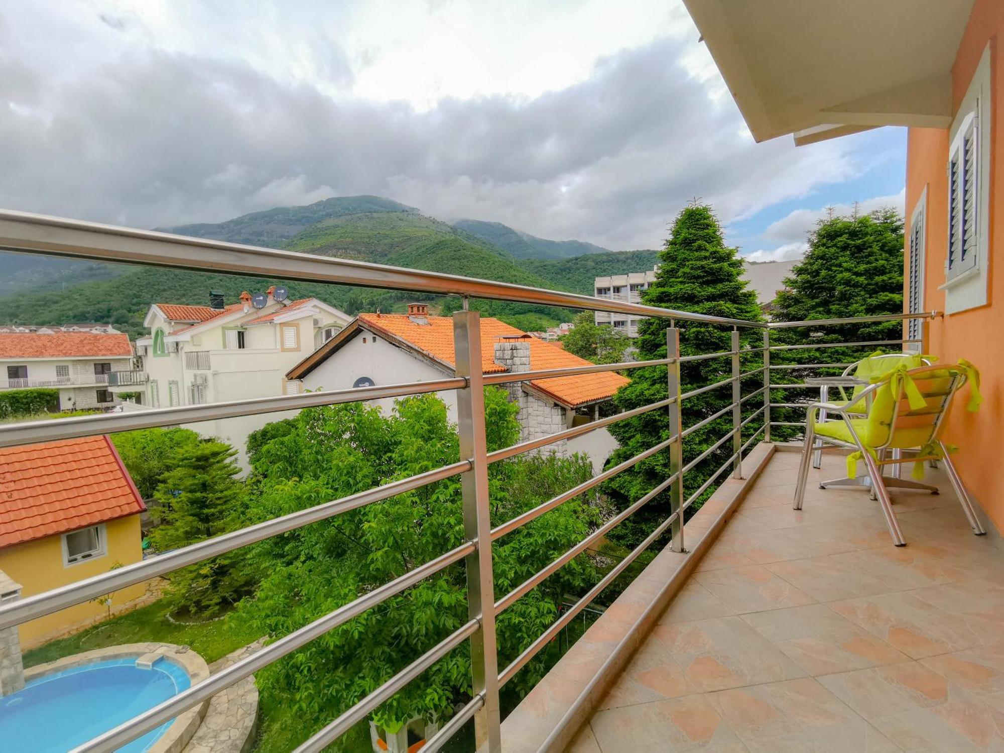 Apartment Iris With Pool Lido Of Herceg Novi Bijela Exterior foto