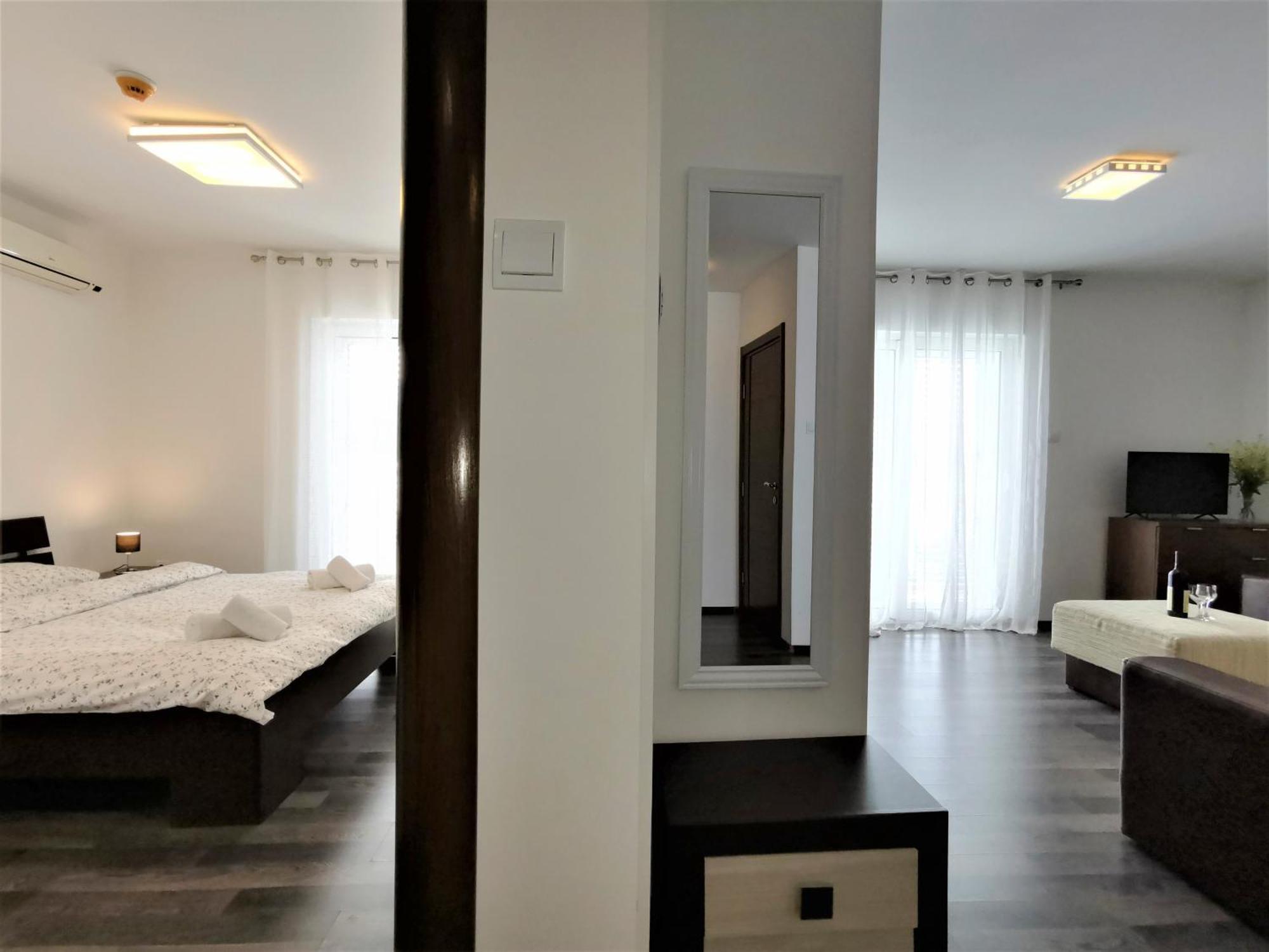 Apartment Iris With Pool Lido Of Herceg Novi Bijela Exterior foto